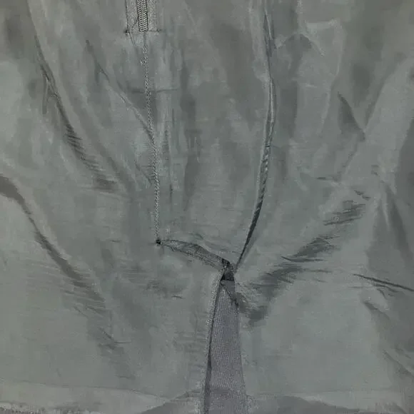 Vintage Eddie Bauer Aka Women's Size 6 Black Pencil Skirt 100% Wool Office Siren - Picture 5 of 11